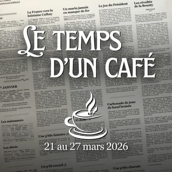 Hebdo du 21 au 27 mars 2026